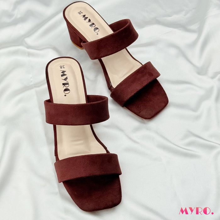 Tessora Chocolate Heel - MYRO