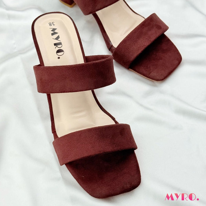 Tessora Chocolate Heel - MYRO
