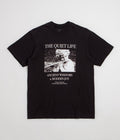 The Quiet Life Ancient Wisdom Pigment Dye T-Shirt in Black