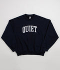 The Quiet Life Arch Applique Crewneck Sweatshirt in Navy