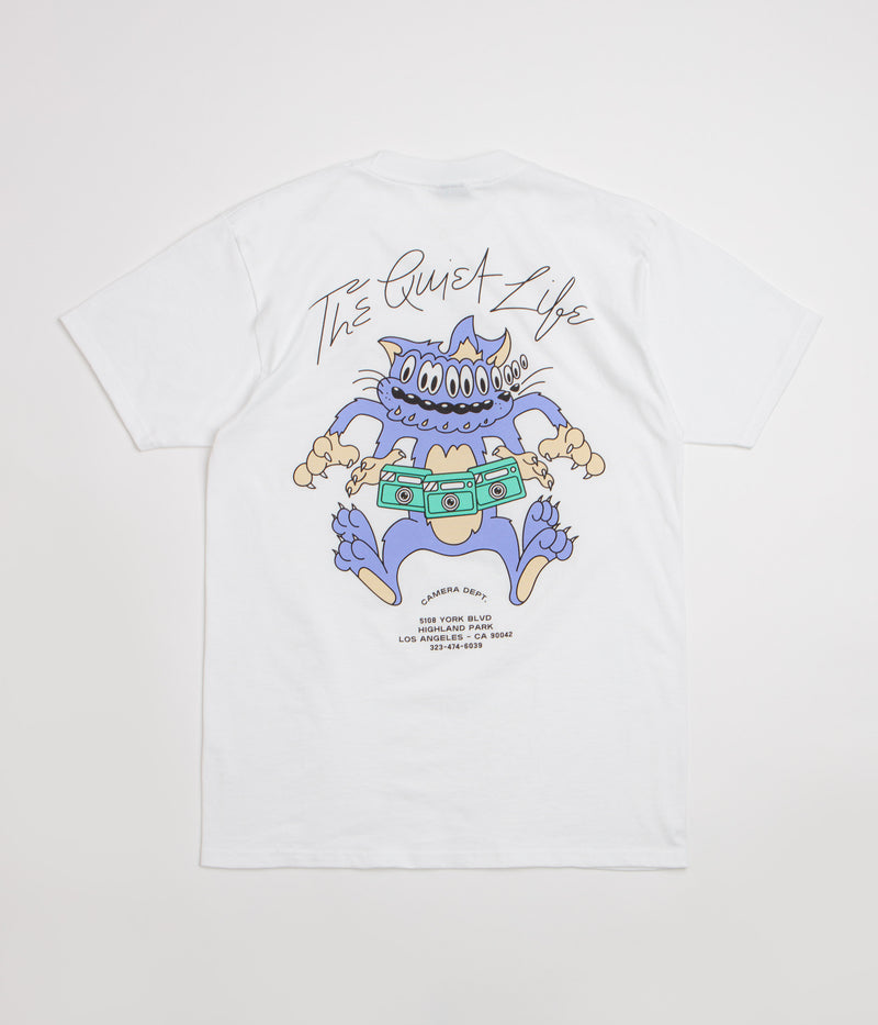 The Quiet Life Shaky Cat T-Shirt in White