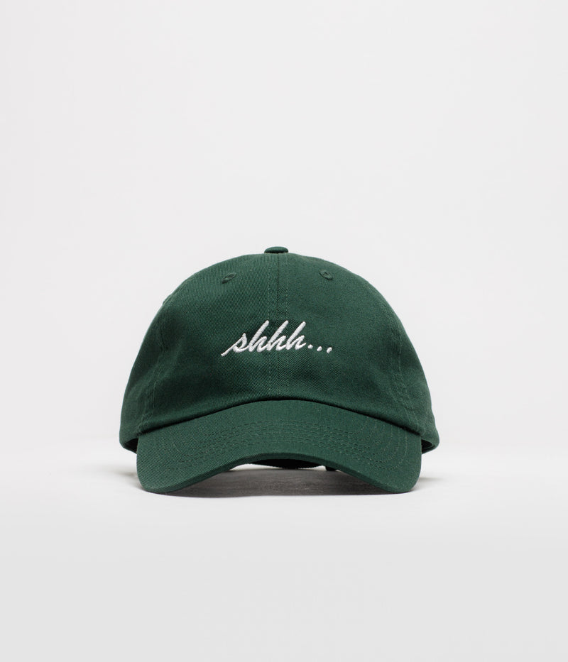 The Quiet Life Shhh Script Dad Cap in Forest