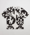 The Trilogy Tapes Clogged Bear T-Shirt in Black and White