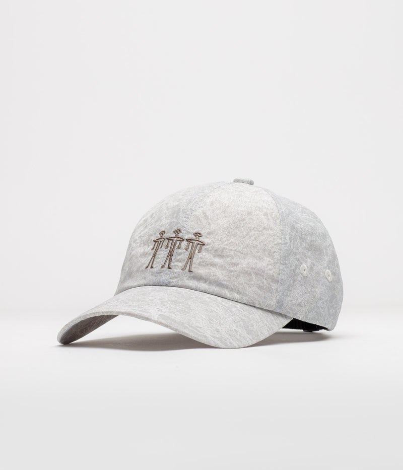 The Trilogy Tapes Dogu Washed Nylon Ripstop Cap in Grey