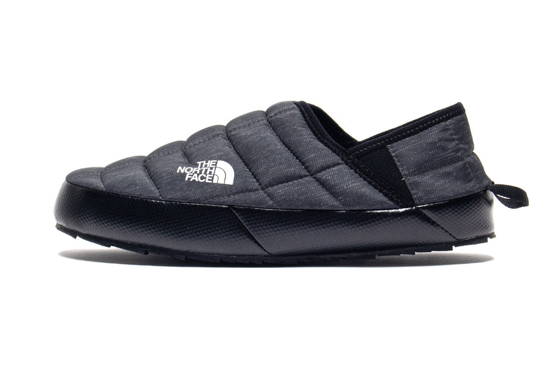 The North Face | ThermoBall™ Traction Mule V Style # NF0A3UZN4111 Color : Phantom Grey Heather Print / TNF Black