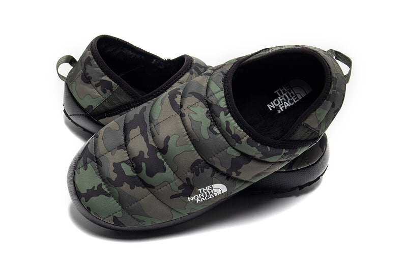 The North Face | ThermoBall™ Traction Mule V Style # NF0A3UZN33U1 Color : Thyme Brushwood Camo Print / Thyme