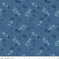 Thomas & Friends 80th - Denim Tonal | Riley Blake Designs | Quilting Cotton