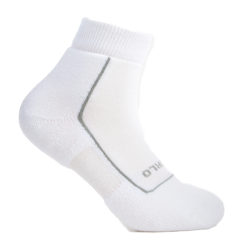Thorlo Pickleball Light Cushion Ankle Socks - White