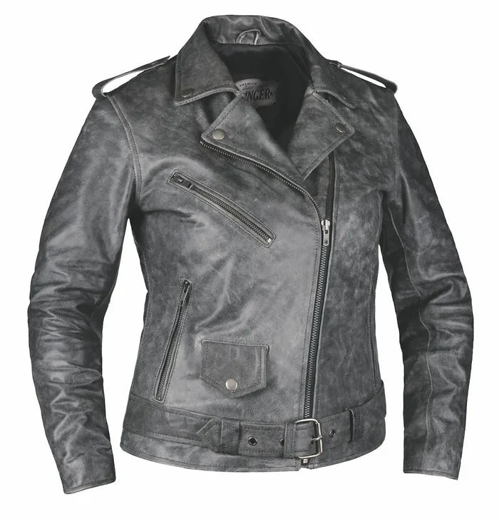 Tina - Ladies Premium Leather Jacket 6832.GY