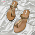 Toe Ring Gold Chappal - MYRO