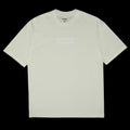 Premier | Tonal Box Logo T-Shirt Off White