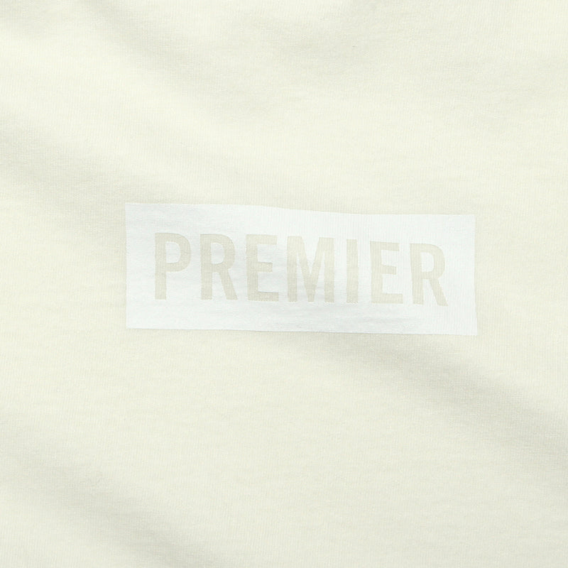 Premier | Tonal Box Logo T-Shirt Off White