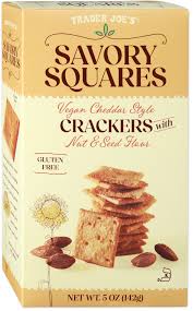 TRADER JOE'S SAVORY SQUARES 5 OZ #ROCK VALUE-ORDER BY TUESDAY EVENING OCT 27 ARRIVING NOV 04  FOR DELIVERY#