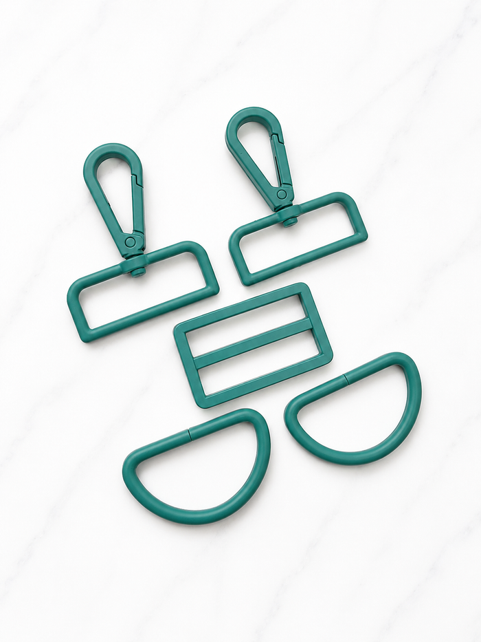 Turquoise Hardware / Bag Strap Kit ( 1” & 1.5” )