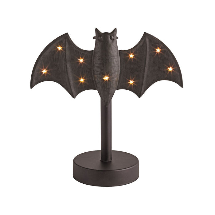 Small Twinkle Bat Candlestick with LED lights
