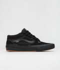 Vans BMX Style 114 Shoes in Black and White / Black