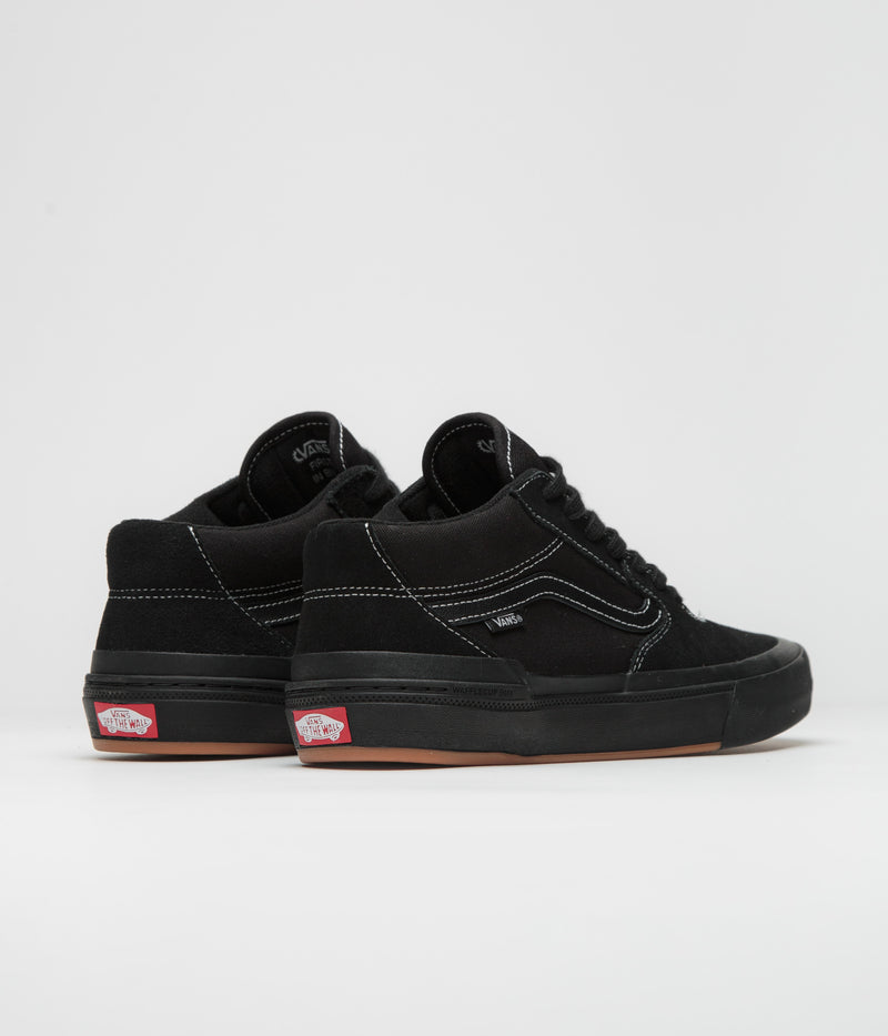Vans BMX Style 114 Shoes in Black and White / Black