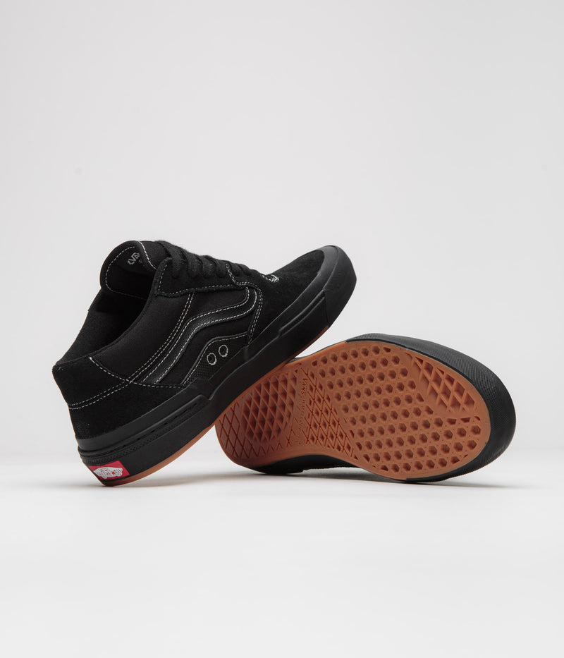 Vans BMX Style 114 Shoes in Black and White / Black