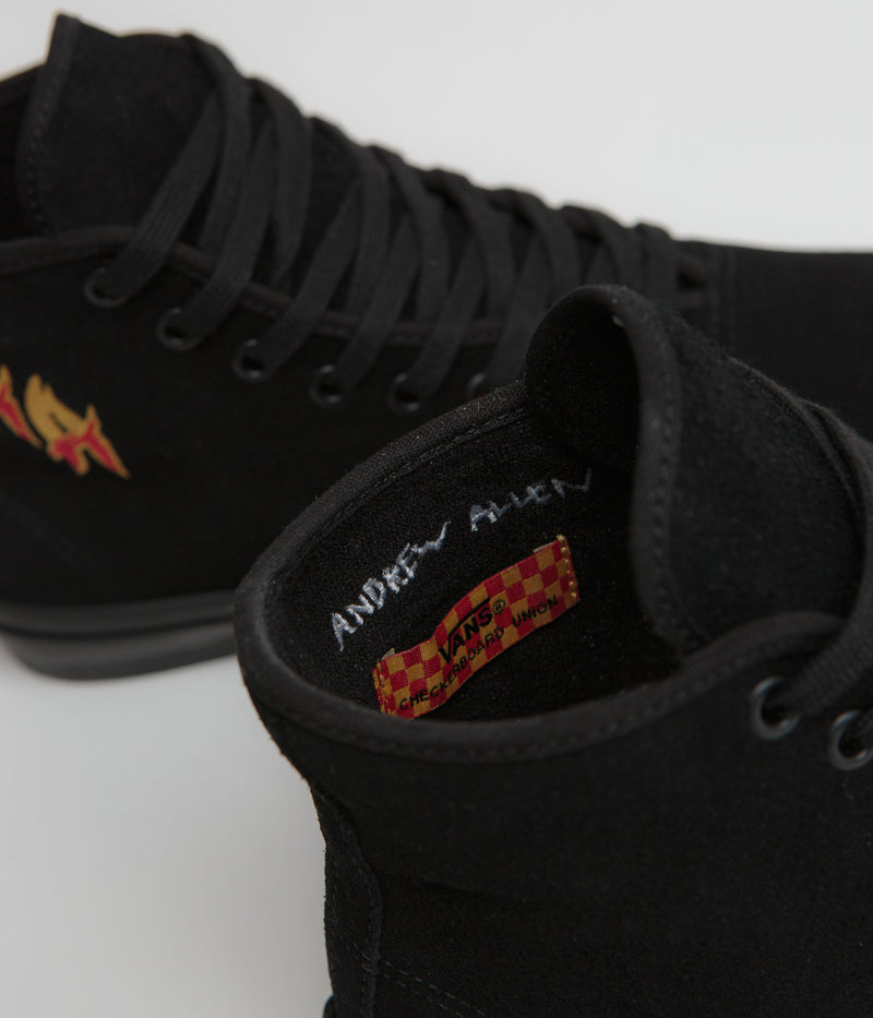 Vans Skate Authentic High Shoes in (Andrew Allen) Black