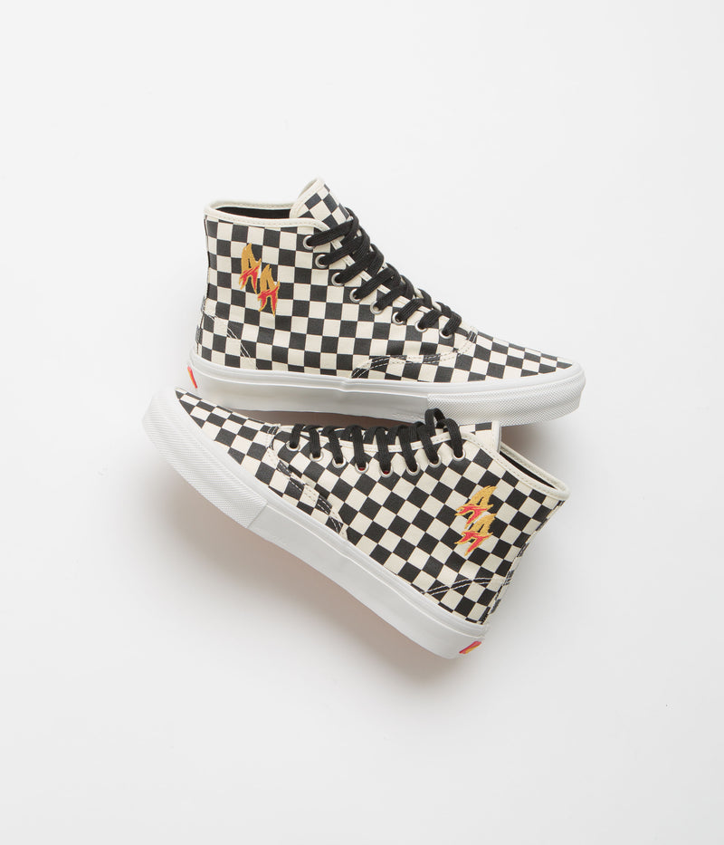 Vans Skate Authentic High Shoes in (Andrew Allen) Checkerboard