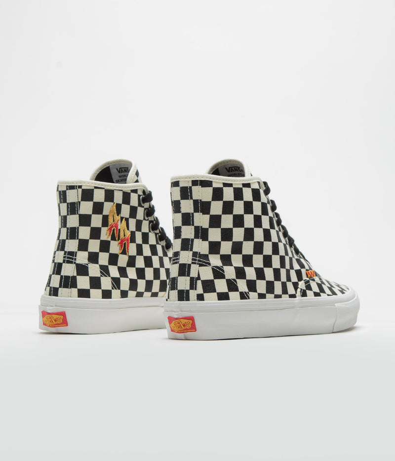 Vans Skate Authentic High Shoes in (Andrew Allen) Checkerboard