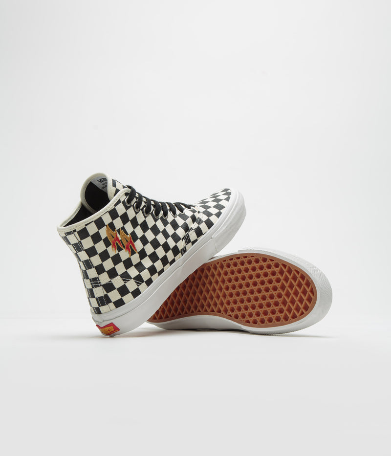 Vans Skate Authentic High Shoes in (Andrew Allen) Checkerboard