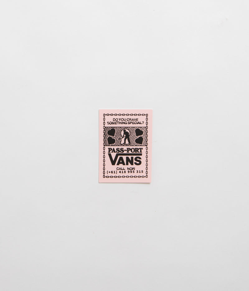 Vans Skate Half Cab Shoes in (Pass Port) Black