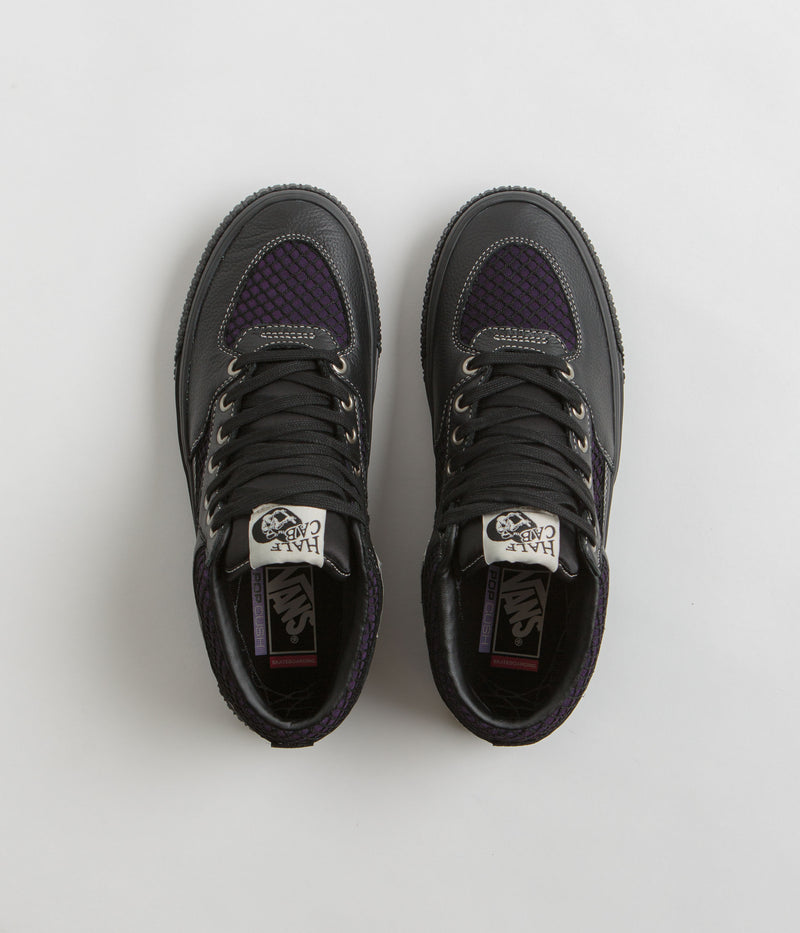 Vans Skate Half Cab Shoes in (Pass Port) Black