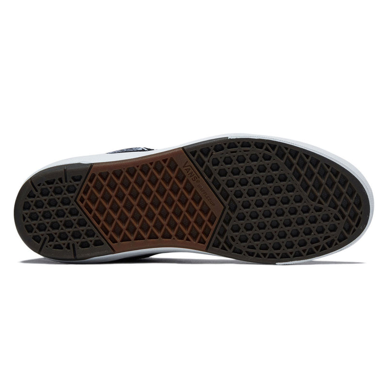 Vans Skate Half Cab Wafflecup Shoes - Black/White