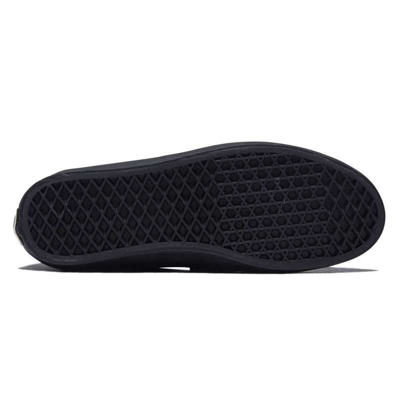 Vans Skate Loafer Shoes - Suede Black/Black
