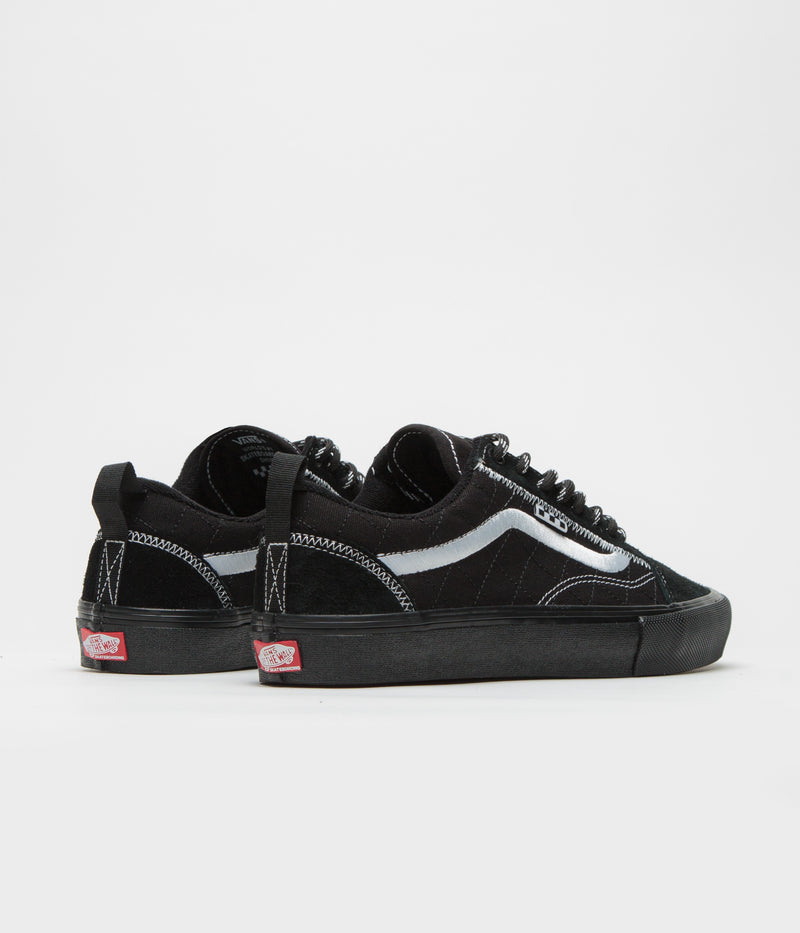 Vans Skate Old Skool Shoes in (Doobie) Black and Black