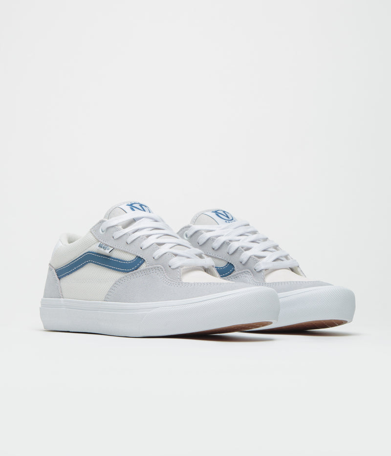 Vans Skate Rowan Shoes in Grey and Navy