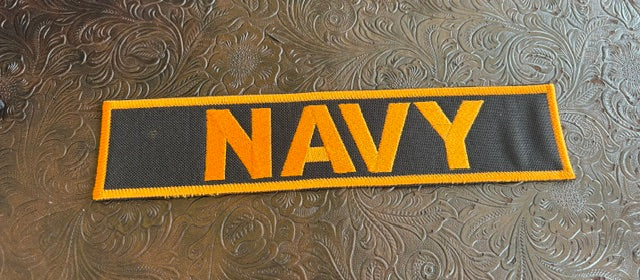 VFW NAVY PATCH. made here in Illinois
