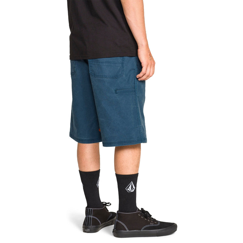 Volcom Dialed 22 Relaxed Work Shorts - Midnight Blue