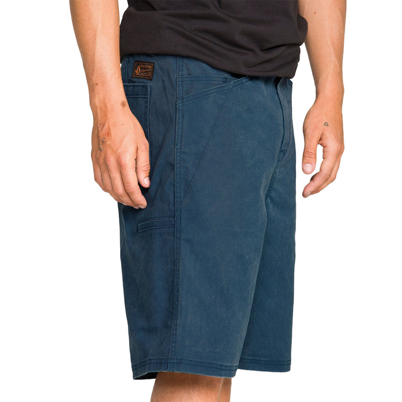 Volcom Dialed 22 Relaxed Work Shorts - Midnight Blue