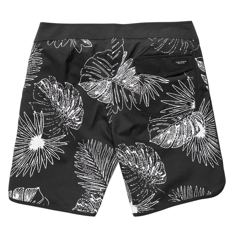 Volcom Infuse Scalllop Mod 19 Boardshorts - Black