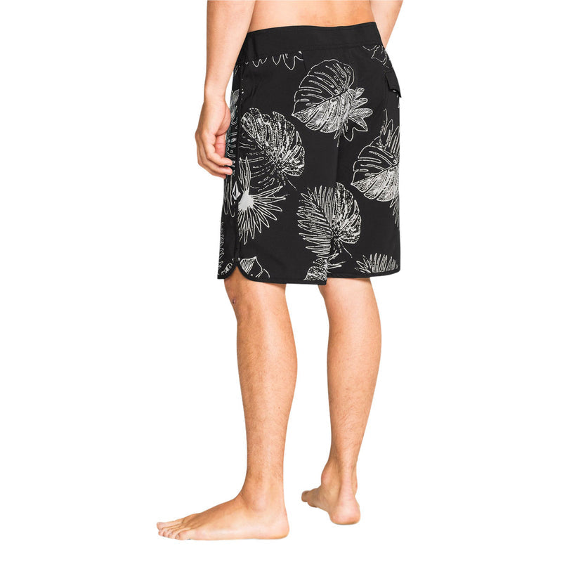 Volcom Infuse Scalllop Mod 19 Boardshorts - Black