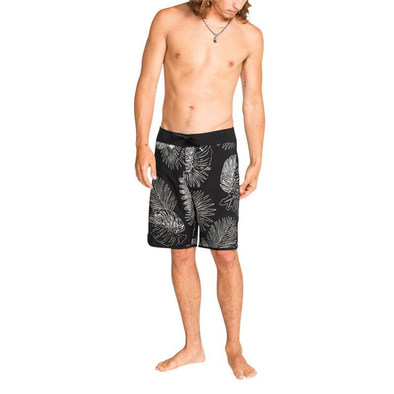 Volcom Infuse Scalllop Mod 19 Boardshorts - Black