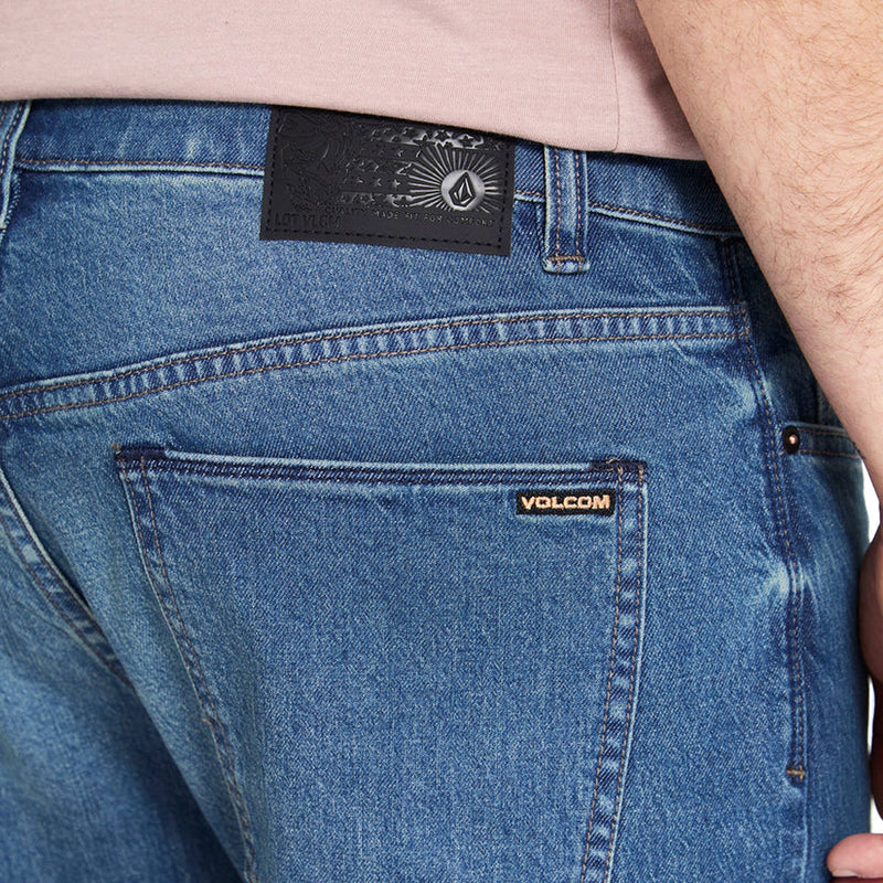 Volcom Kinkade Denim Jeans - Park Blue
