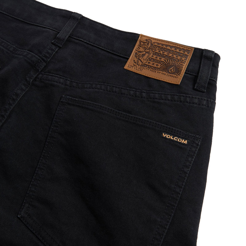 Volcom Solver Denim Jeans - Black Out 2026