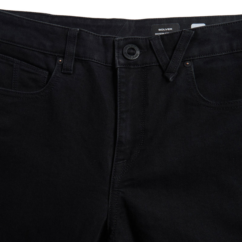 Volcom Solver Denim Jeans - Black Out 2026