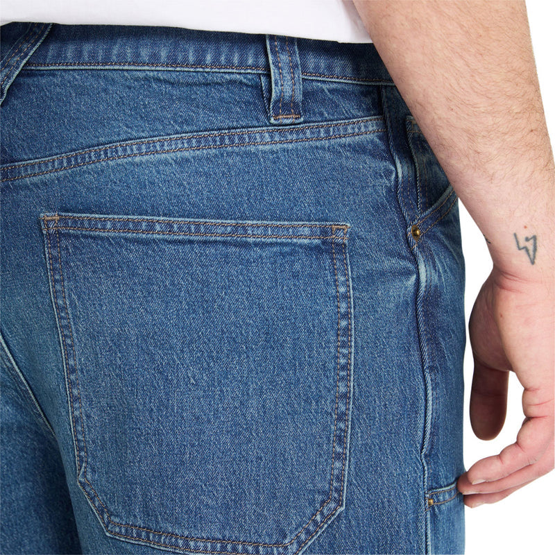 Volcom Work Carpenter Denim Jeans - Park Blue