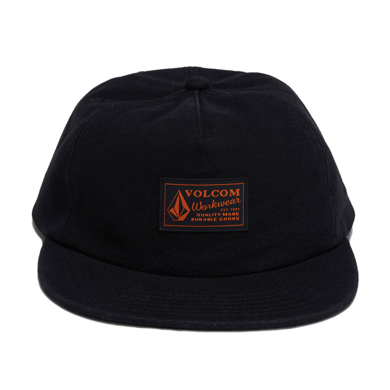 Volcom Workwear Adj Hat - Antique Black
