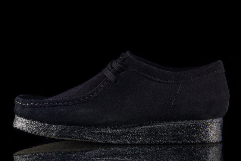 Clarks Originals Wallabee Style # : 26155519 Premium black suede