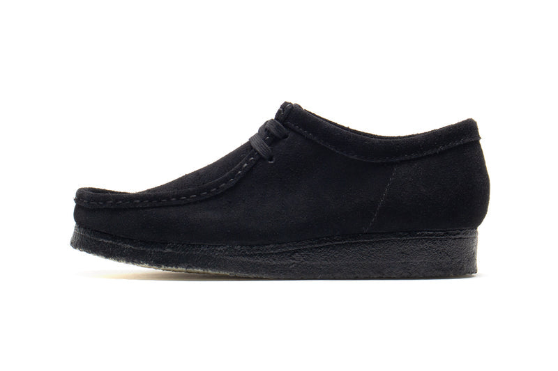Clarks Originals Wallabee Style # : 26155519 Premium black suede