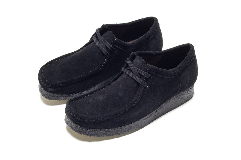 Clarks Originals Wallabee Style # : 26155519 Premium black suede