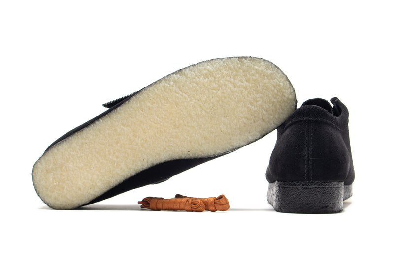 Clarks Originals Wallabee Style # : 26155519 Premium black suede