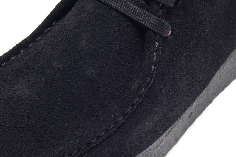 Clarks Originals Wallabee Style # : 26155519 Premium black suede