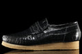 Clarks Originals | Loafer Black Crocodile