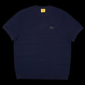 Dime | Wave Knit S/S Shirt Color : Dark Indigo
